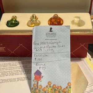 NWOT PERFUMES CHRISTIAN DIOT COLLECTABLE SET (MINUS POISON Taken. Out.)0.17oz ea